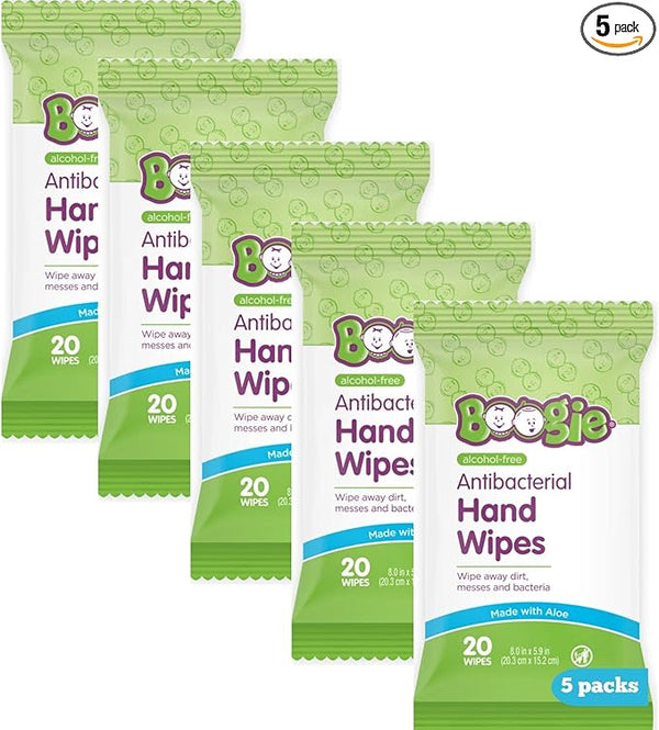 Antibacterial Hand Wipes 5 packs