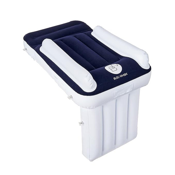Navy Blue - BleuWhisk Inflatable Airplane Toddler Bed